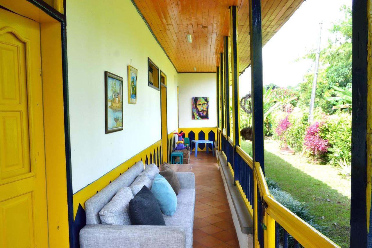 Casa Finca Villa Luz A 800 Mts Del Parque Del Cafe Montenegro Dış mekan fotoğraf