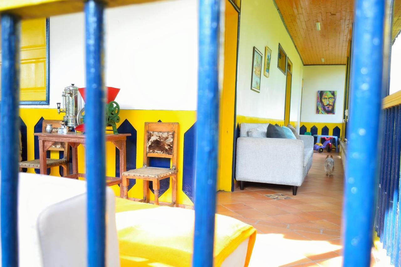 Casa Finca Villa Luz A 800 Mts Del Parque Del Cafe Montenegro Dış mekan fotoğraf