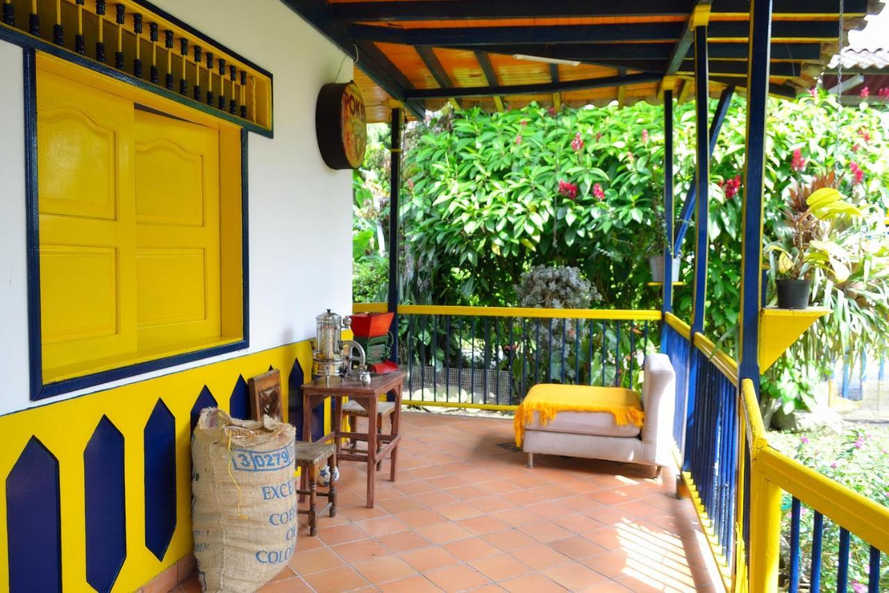 Casa Finca Villa Luz A 800 Mts Del Parque Del Cafe Montenegro Dış mekan fotoğraf