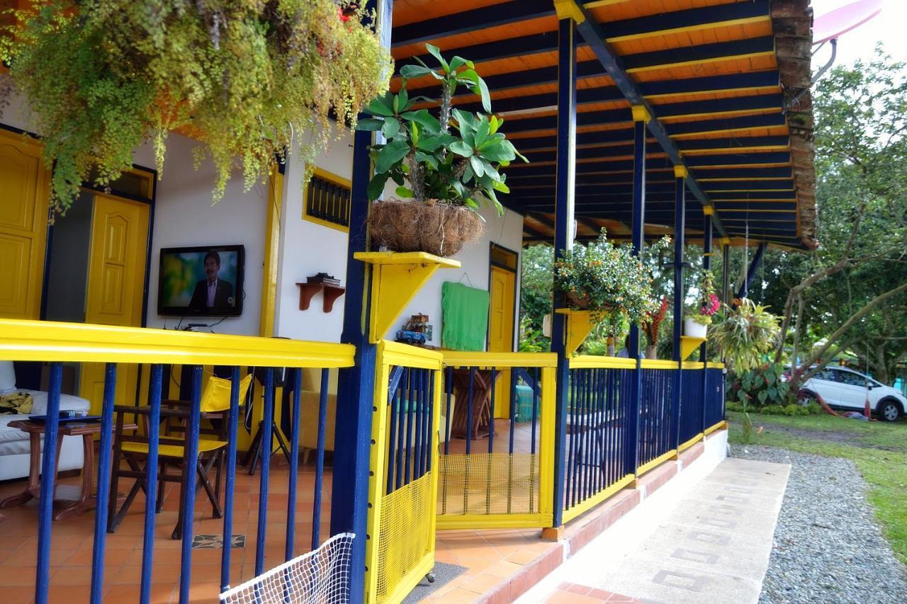 Casa Finca Villa Luz A 800 Mts Del Parque Del Cafe Montenegro Dış mekan fotoğraf
